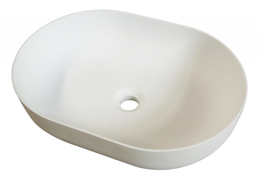 31 by 22 solid surface single basin vanity top